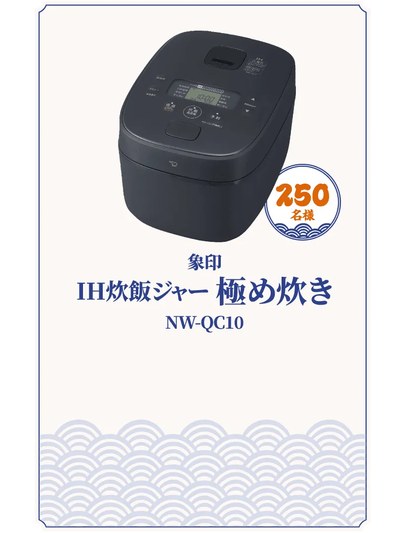 象印 IH炊飯ジャー 極め炊き NW-QC10