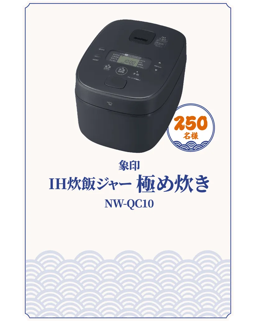 象印 IH炊飯ジャー 極め炊き NW-QC10